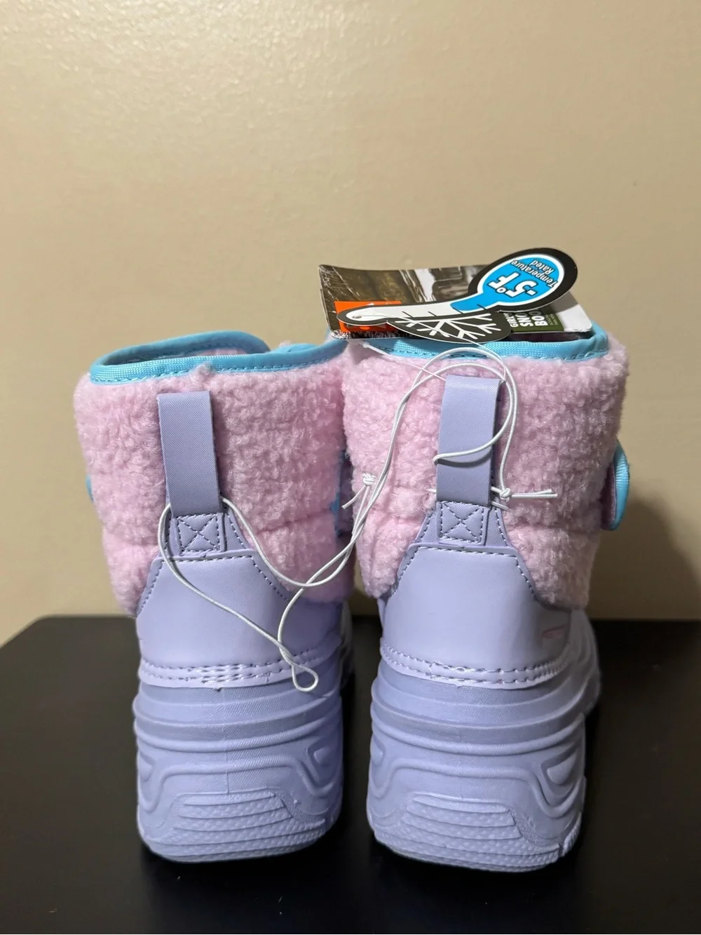 Ozark Trail Pink, Lavender & Aqua Kids Snow Boots